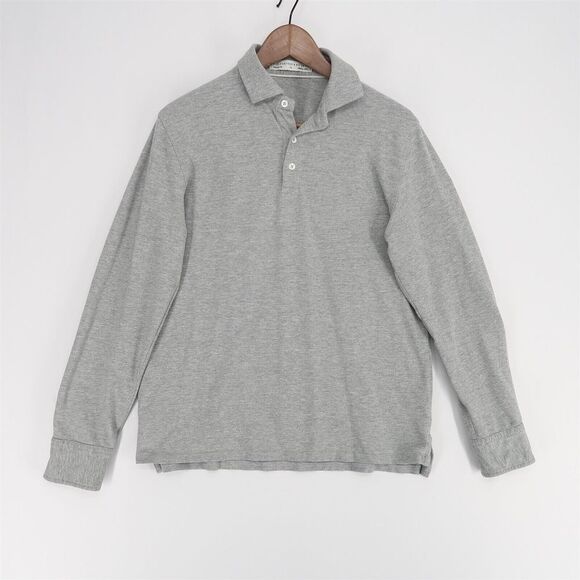 Other - Holderness & Bourne Johnston Shirt Mens Medium Gray Long Sleeve Interlachen Logo